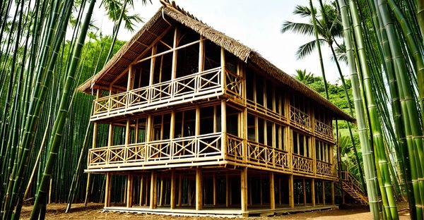 Construire sa maison en bambou : une option écologique et moderne