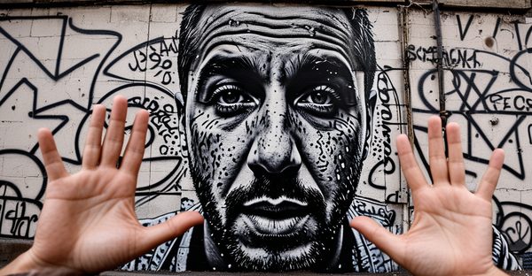 Tableau street art : la collection vibrante d’alessio cacciatore